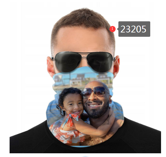 NBA 2021 Los Angeles Lakers #24 kobe bryant 23205 Dust mask with filter